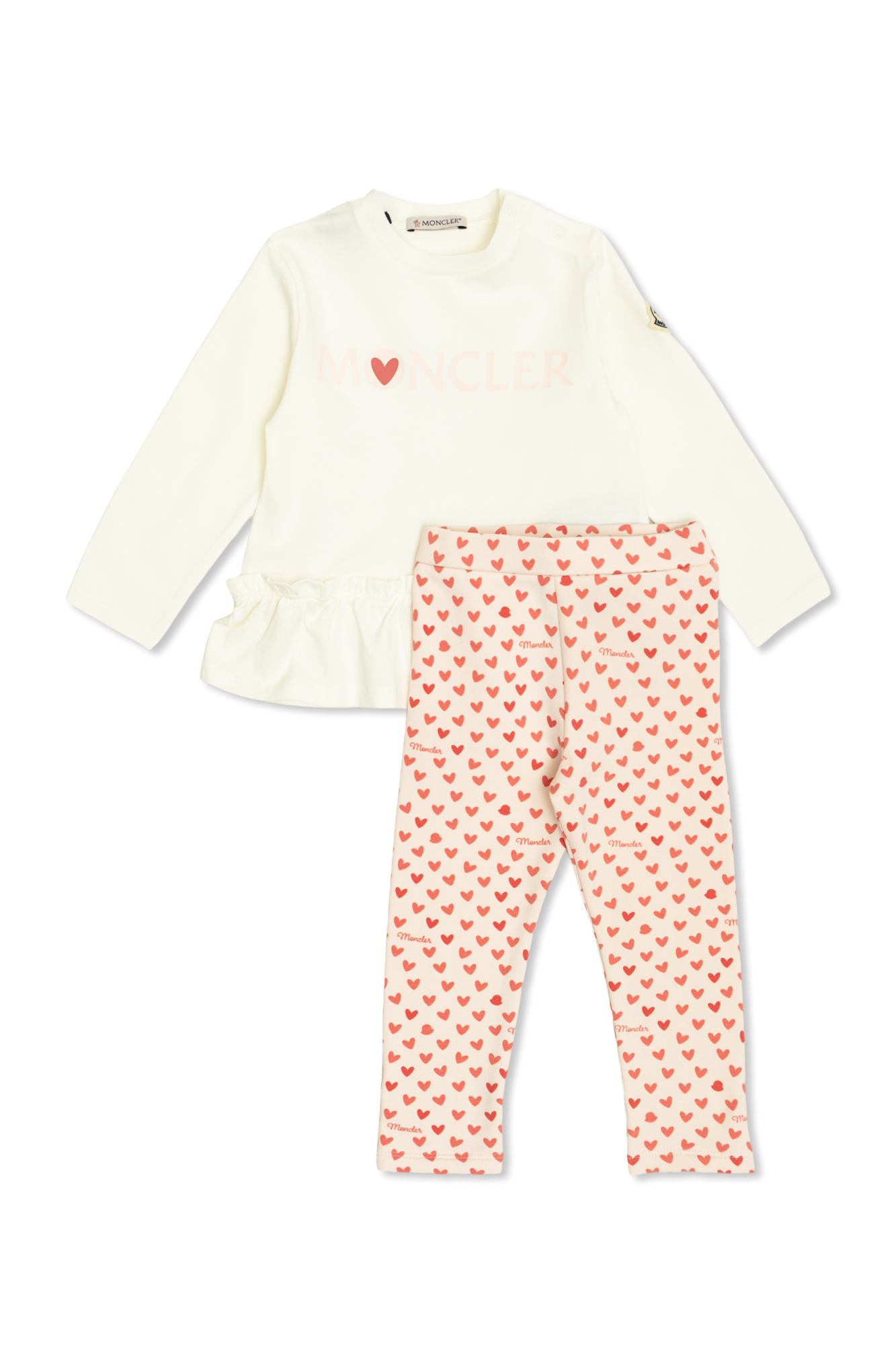 White set: top and trousers Moncler Enfant - Vitkac France
